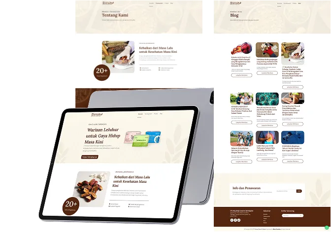 Jaroemsadha: Website Development